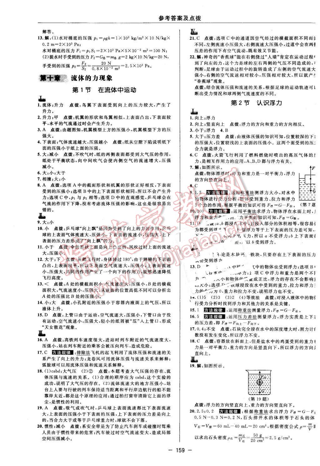 2016年綜合應(yīng)用創(chuàng)新題典中點(diǎn)八年級(jí)物理下冊(cè)教科版 第21頁(yè)