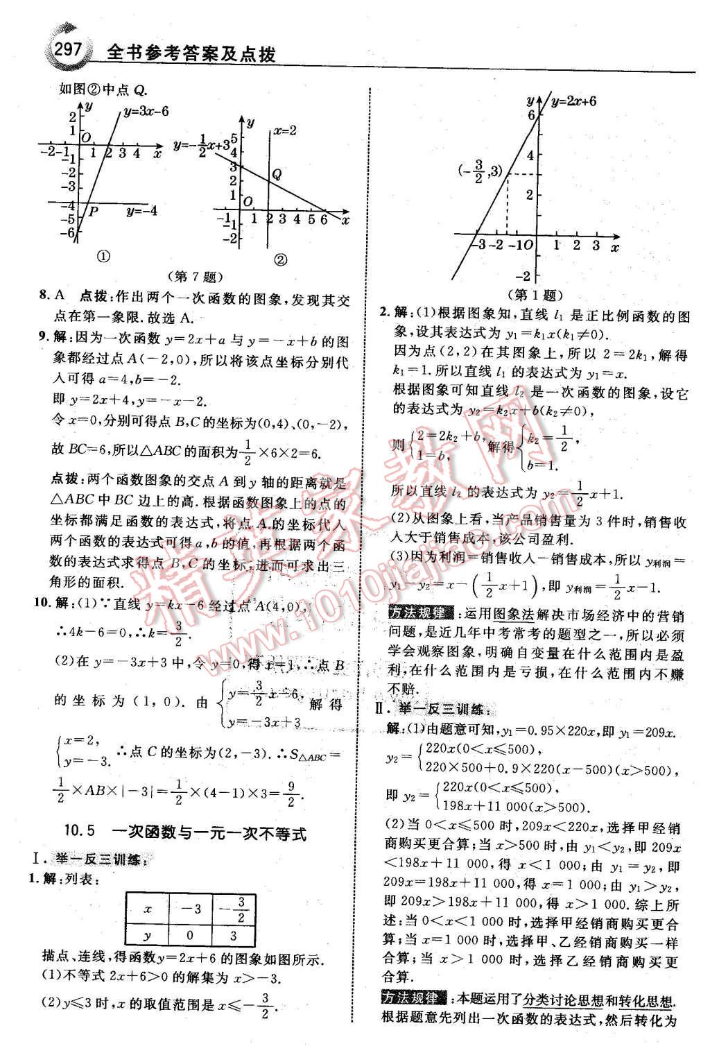 2016年特高級(jí)教師點(diǎn)撥八年級(jí)數(shù)學(xué)下冊(cè)青島版 第43頁(yè)