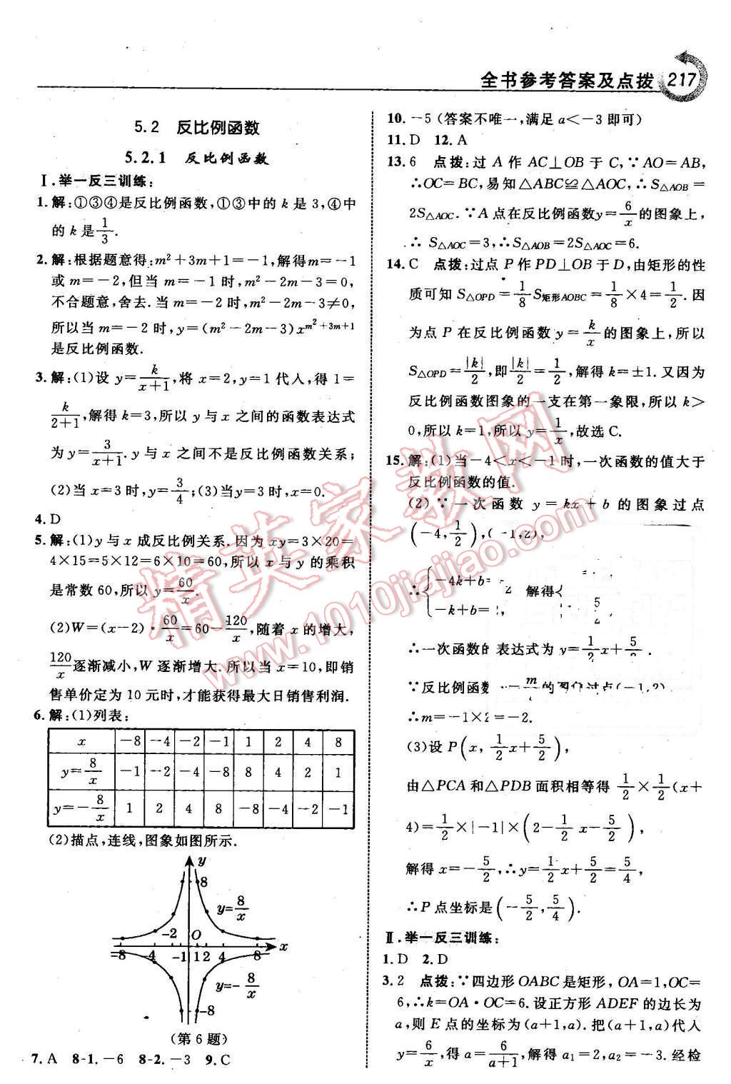 2016年特高級教師點撥九年級數(shù)學下冊青島版 第3頁