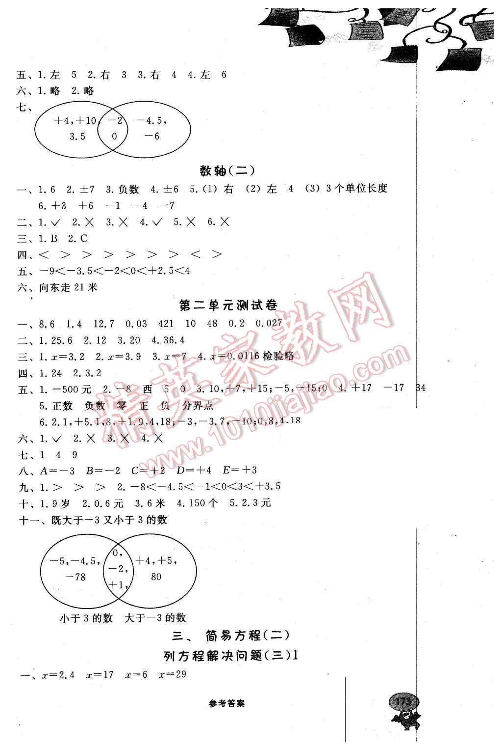 2016年上海課課通優(yōu)化精練五年級數(shù)學第二學期 第3頁