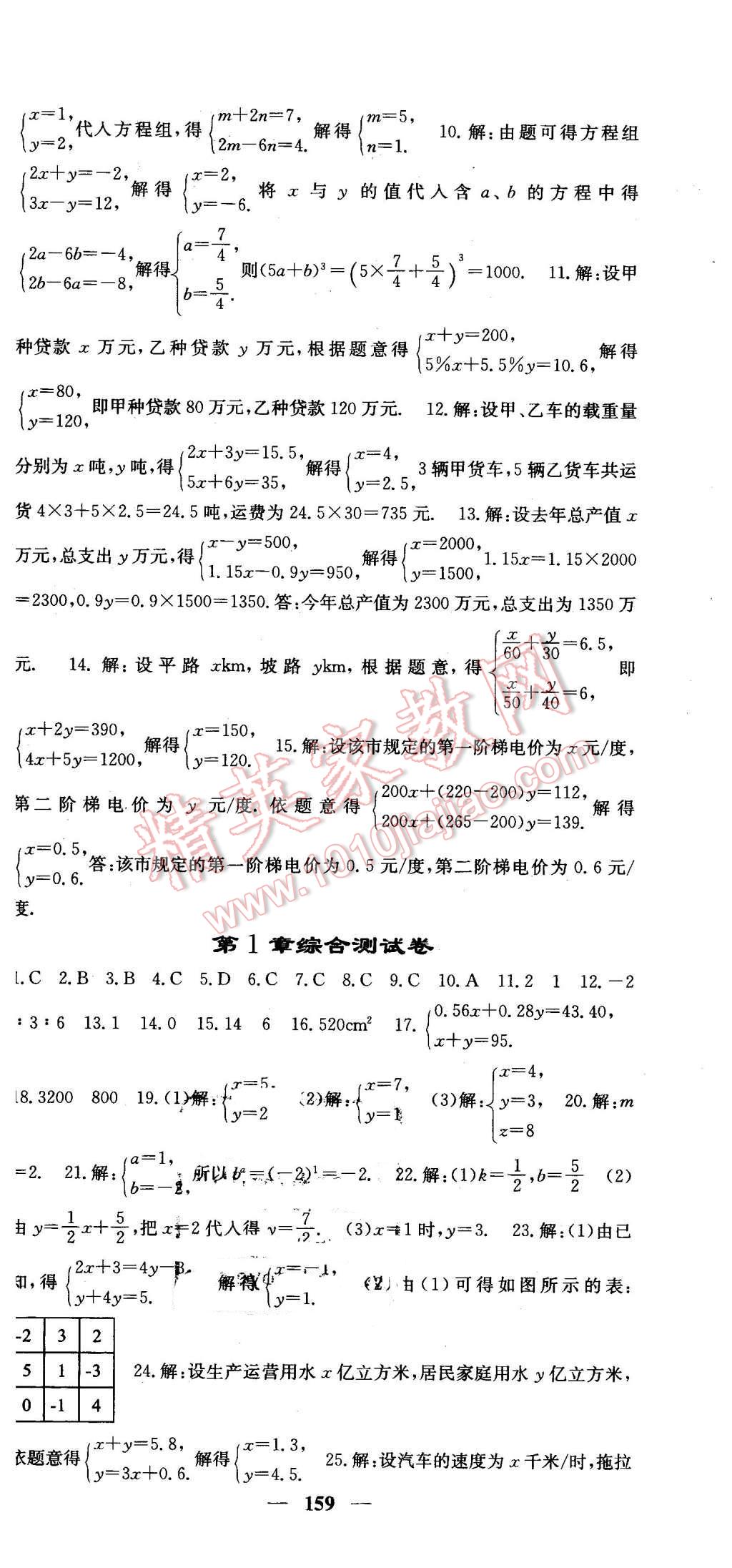 2016年課堂點睛七年級數(shù)學下冊湘教版 第6頁