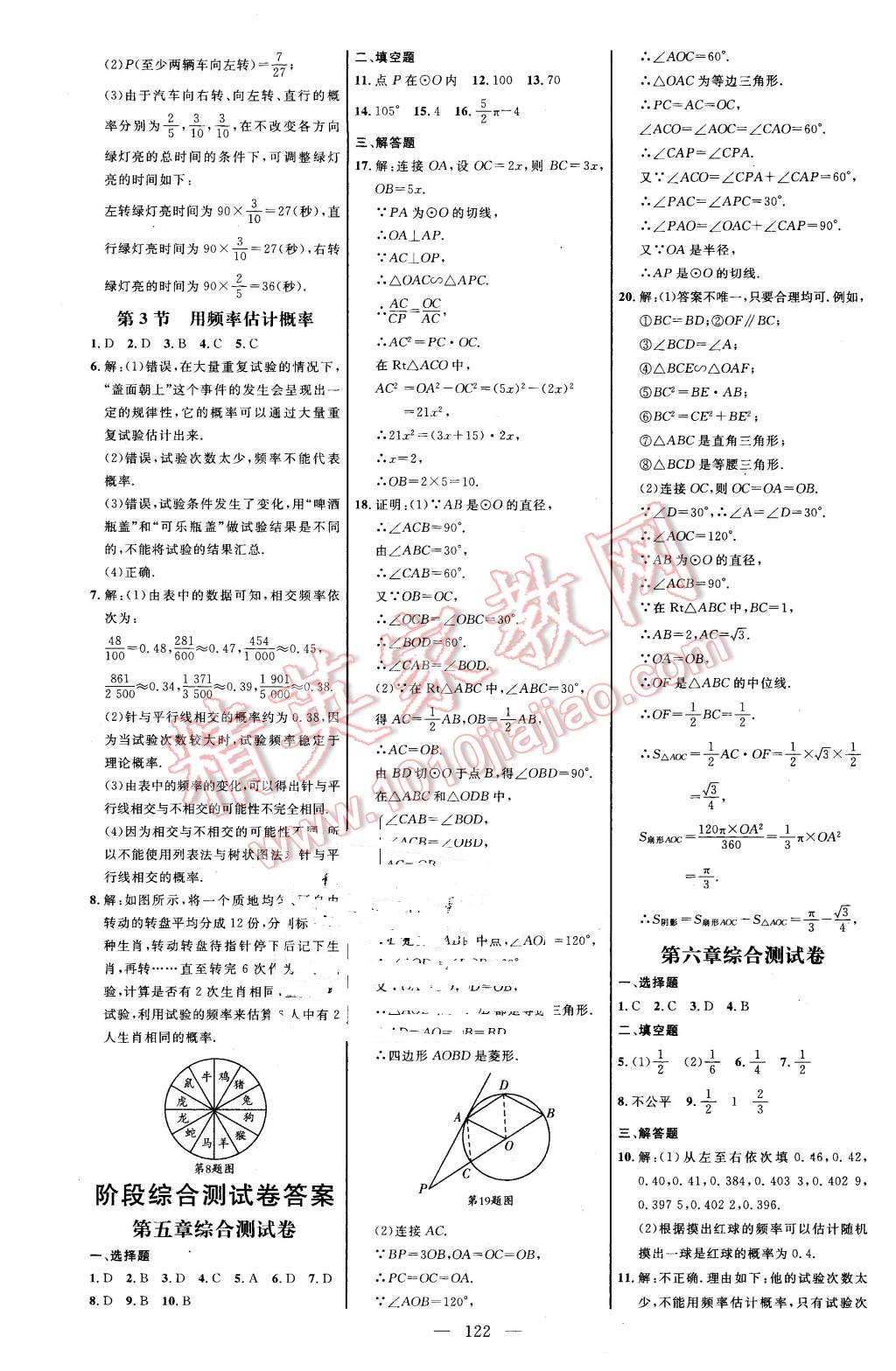 2016年細解巧練九年級數(shù)學下冊魯教版 第21頁