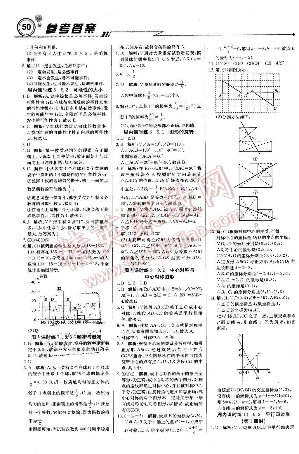 2016年輕巧奪冠周測(cè)月考直通中考八年級(jí)數(shù)學(xué)下冊(cè)蘇科版 第2頁(yè)