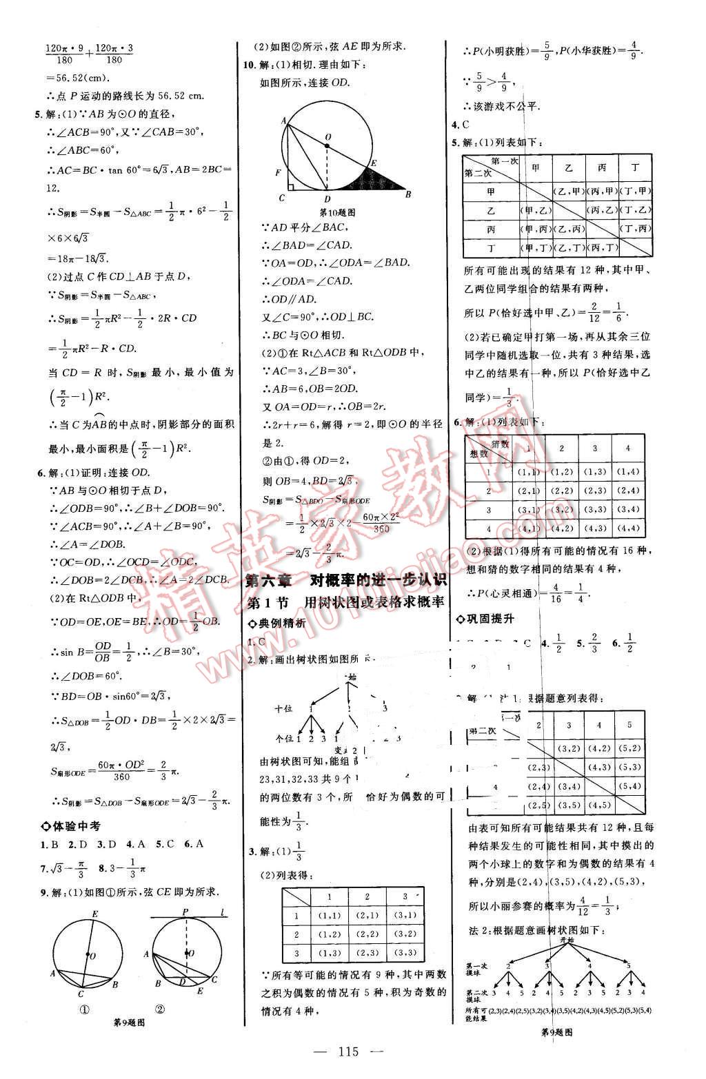 2016年细解巧练九年级数学下册鲁教版 第14页