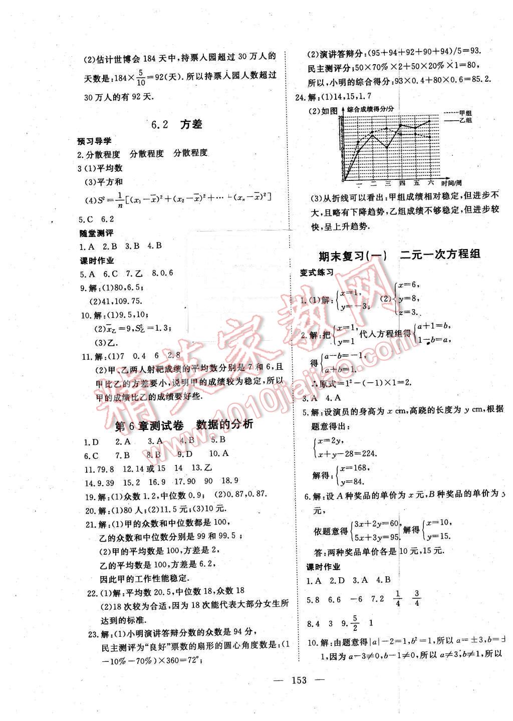 2016年351高效課堂導(dǎo)學(xué)案七年級(jí)數(shù)學(xué)下冊(cè)湘教版 第21頁