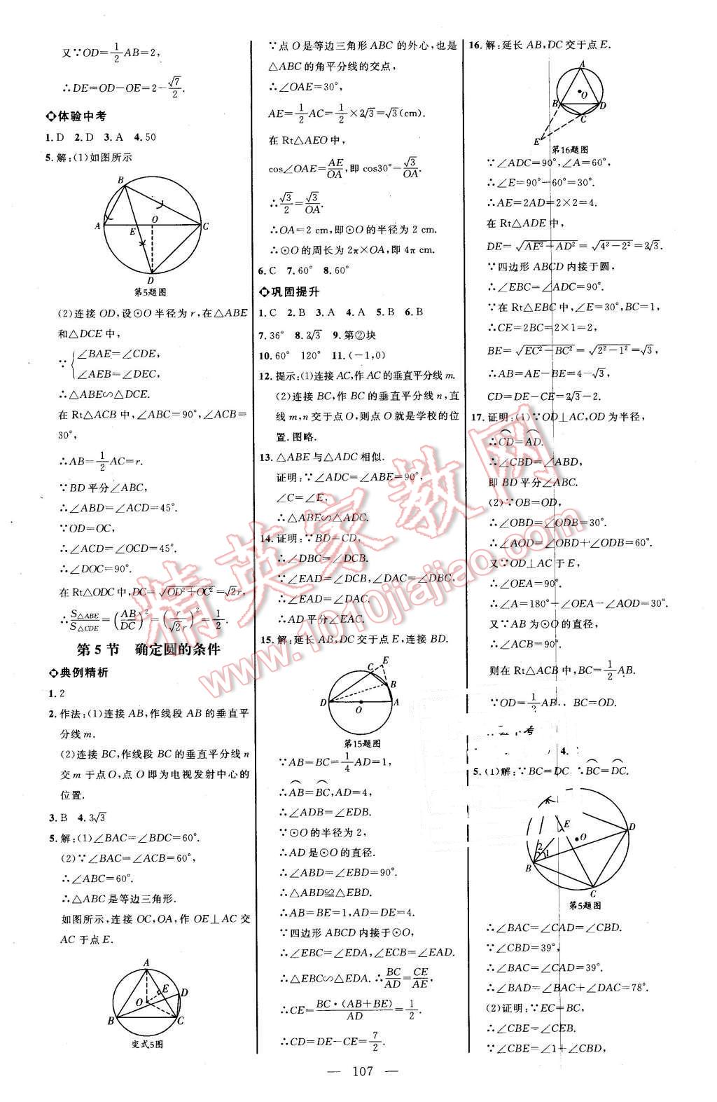 2016年细解巧练九年级数学下册鲁教版 第6页