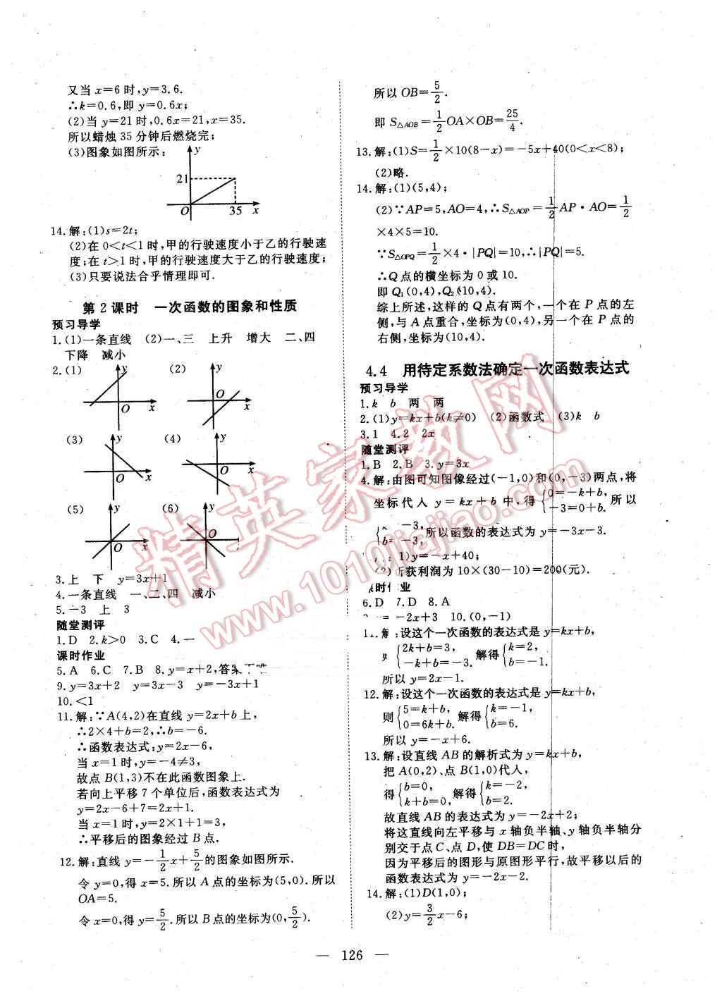 2016年351高效課堂導(dǎo)學(xué)案八年級(jí)數(shù)學(xué)下冊湘教版 第14頁