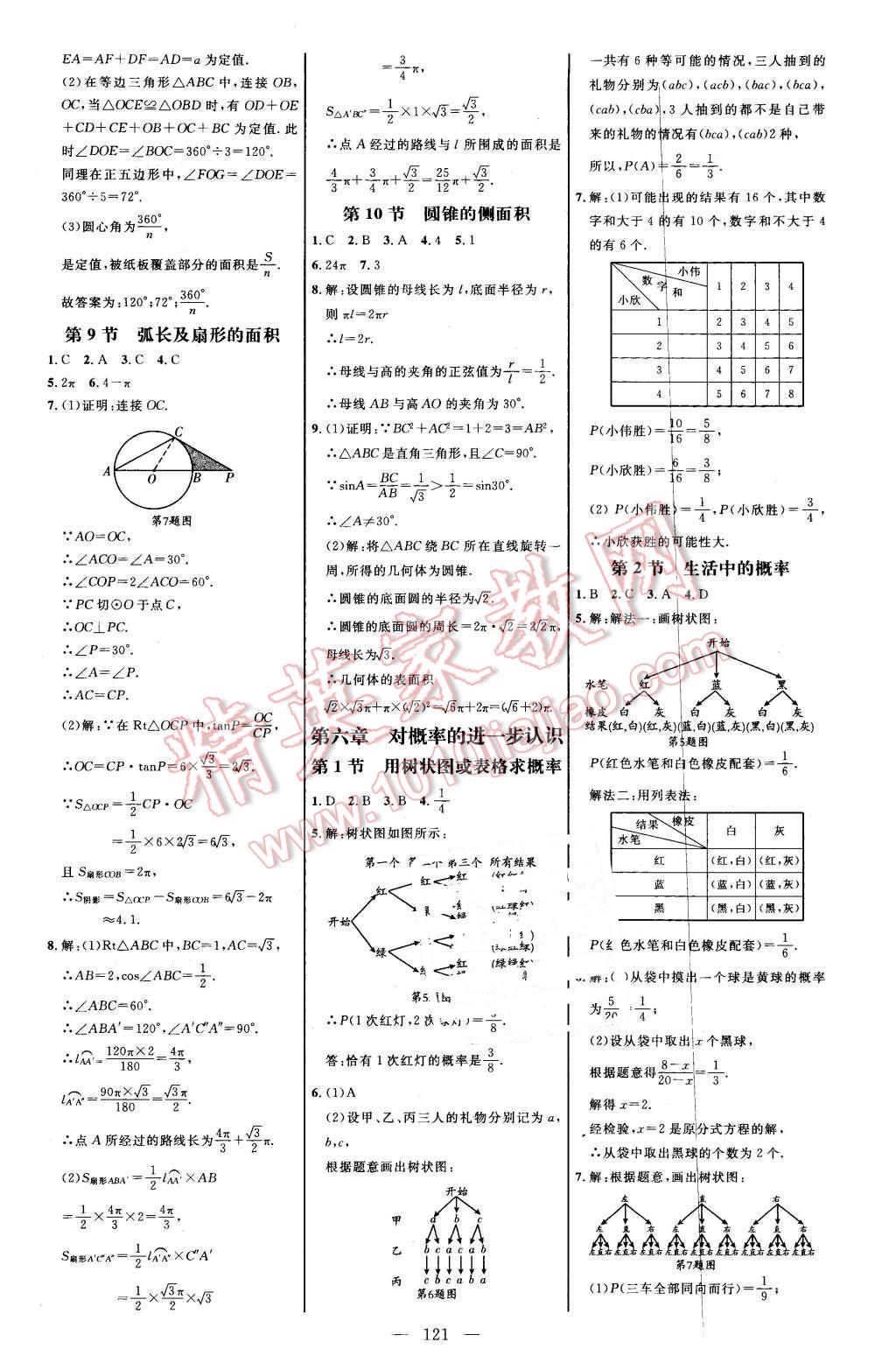 2016年细解巧练九年级数学下册鲁教版 第20页