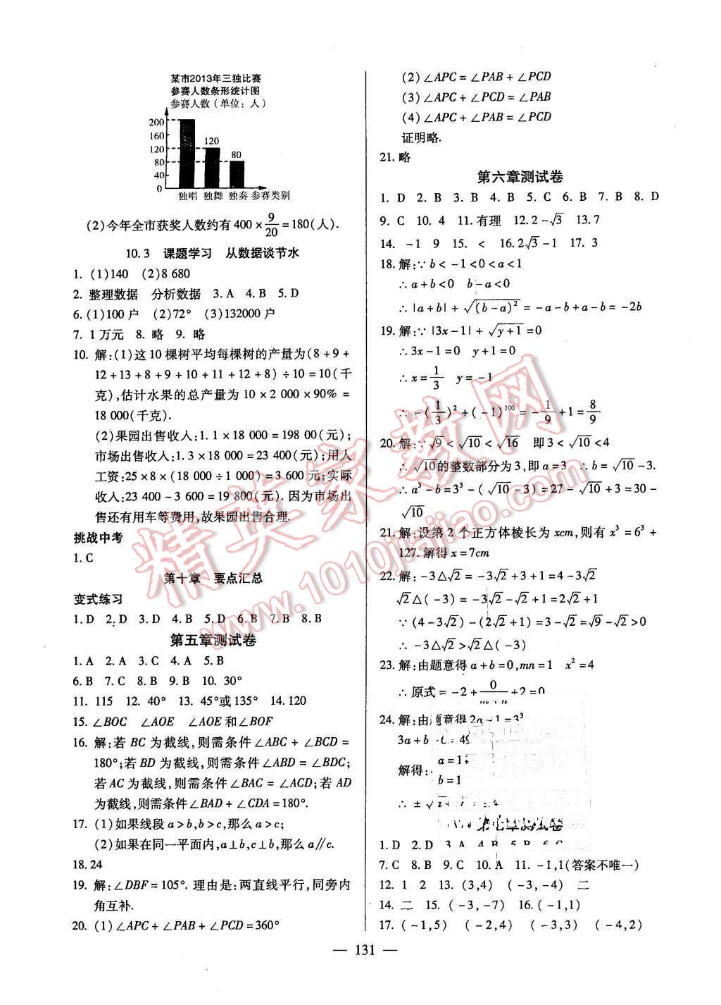 2016年名师导学七年级数学下册人教版 第13页