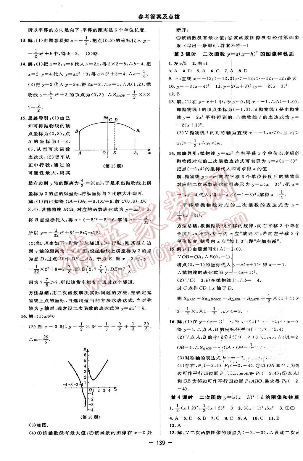 2016年綜合應(yīng)用創(chuàng)新題典中點九年級數(shù)學(xué)下冊冀教版 第21頁