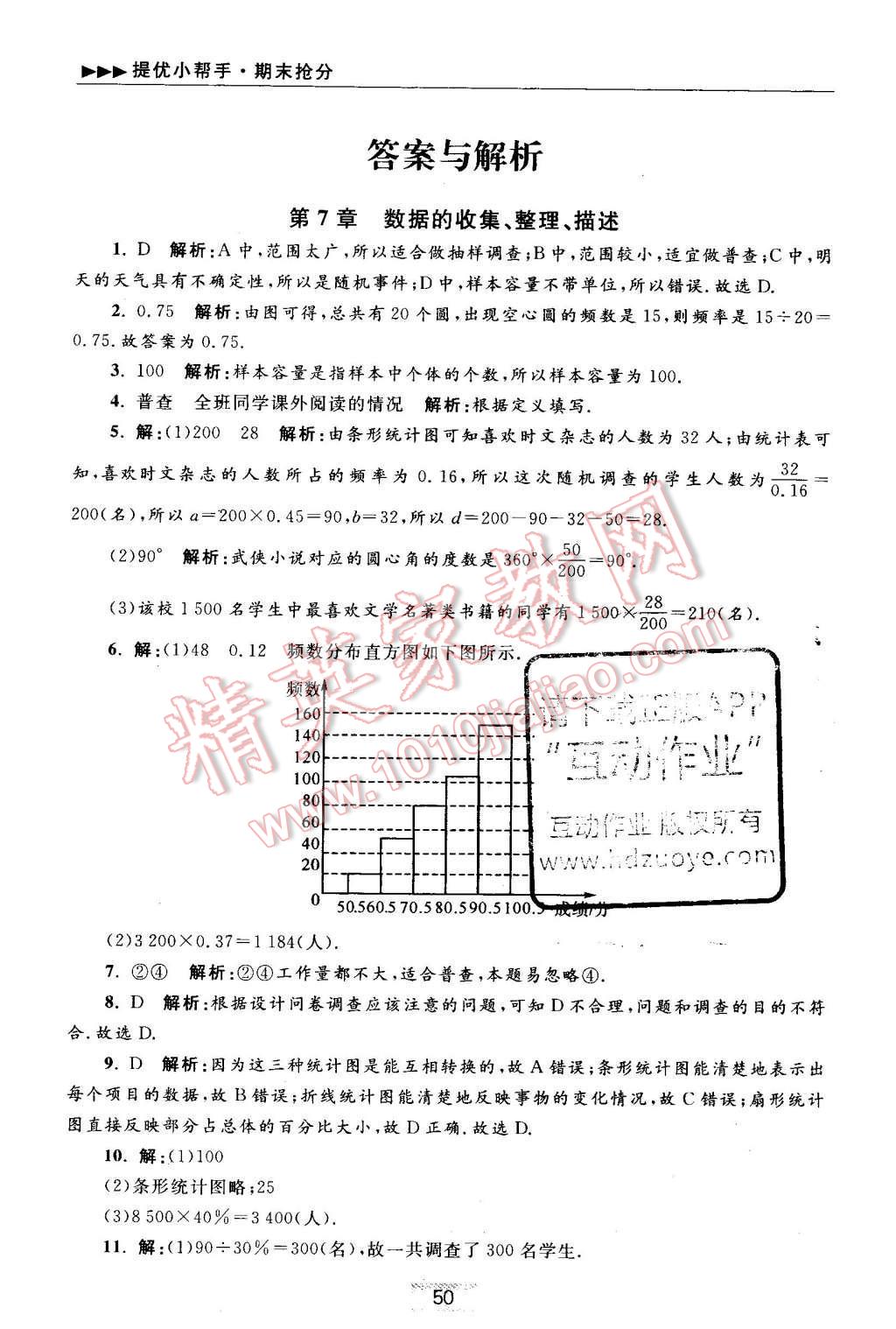 2016年初中数学小题狂做八年级下册苏科版提优版 期末抢分专用第59页