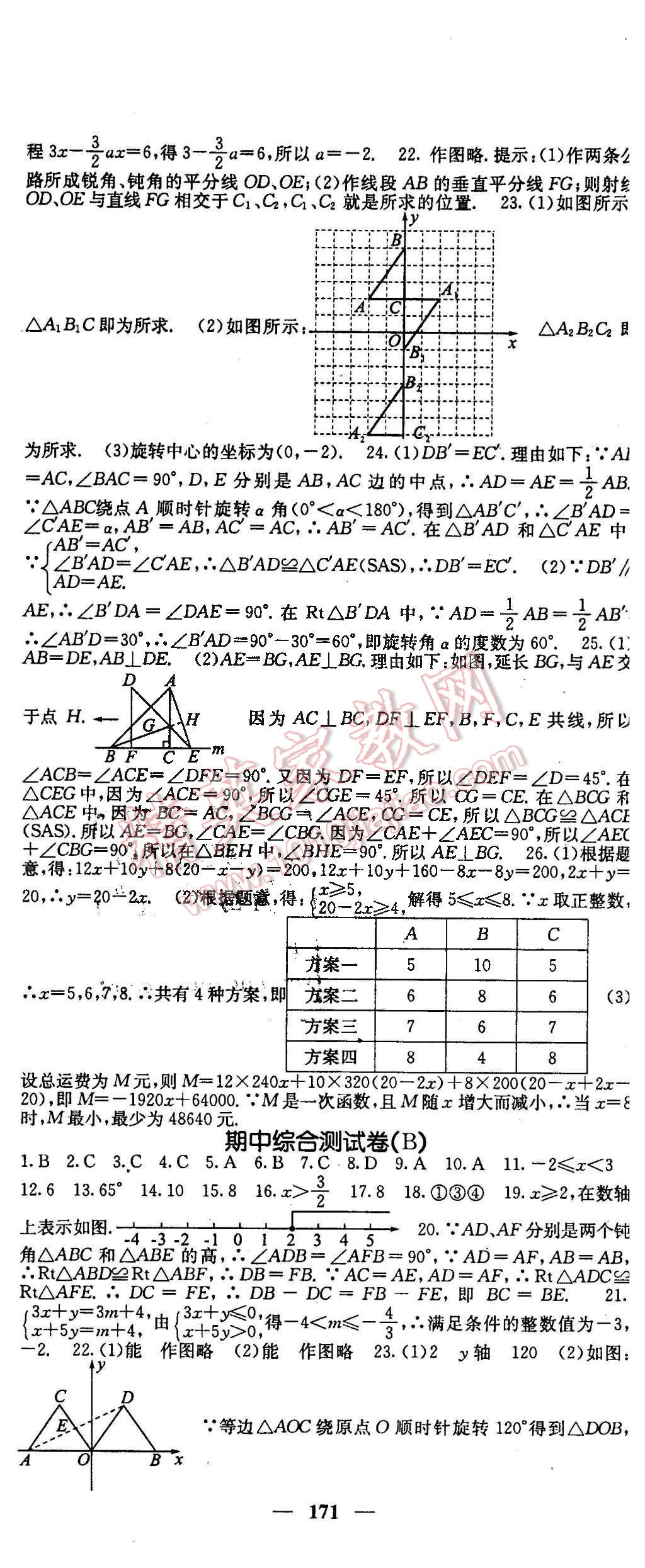 2016年课堂点睛八年级数学下册北师大版 第17页