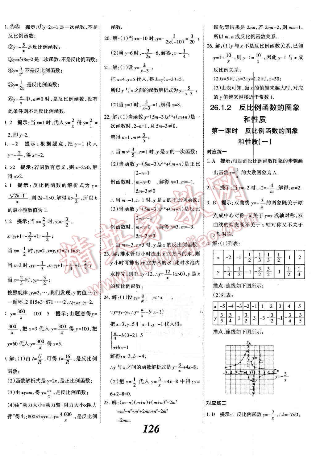 2015年全優(yōu)課堂考點(diǎn)集訓(xùn)與滿分備考九年級(jí)數(shù)學(xué)全一冊(cè)下冀教版 第2頁(yè)