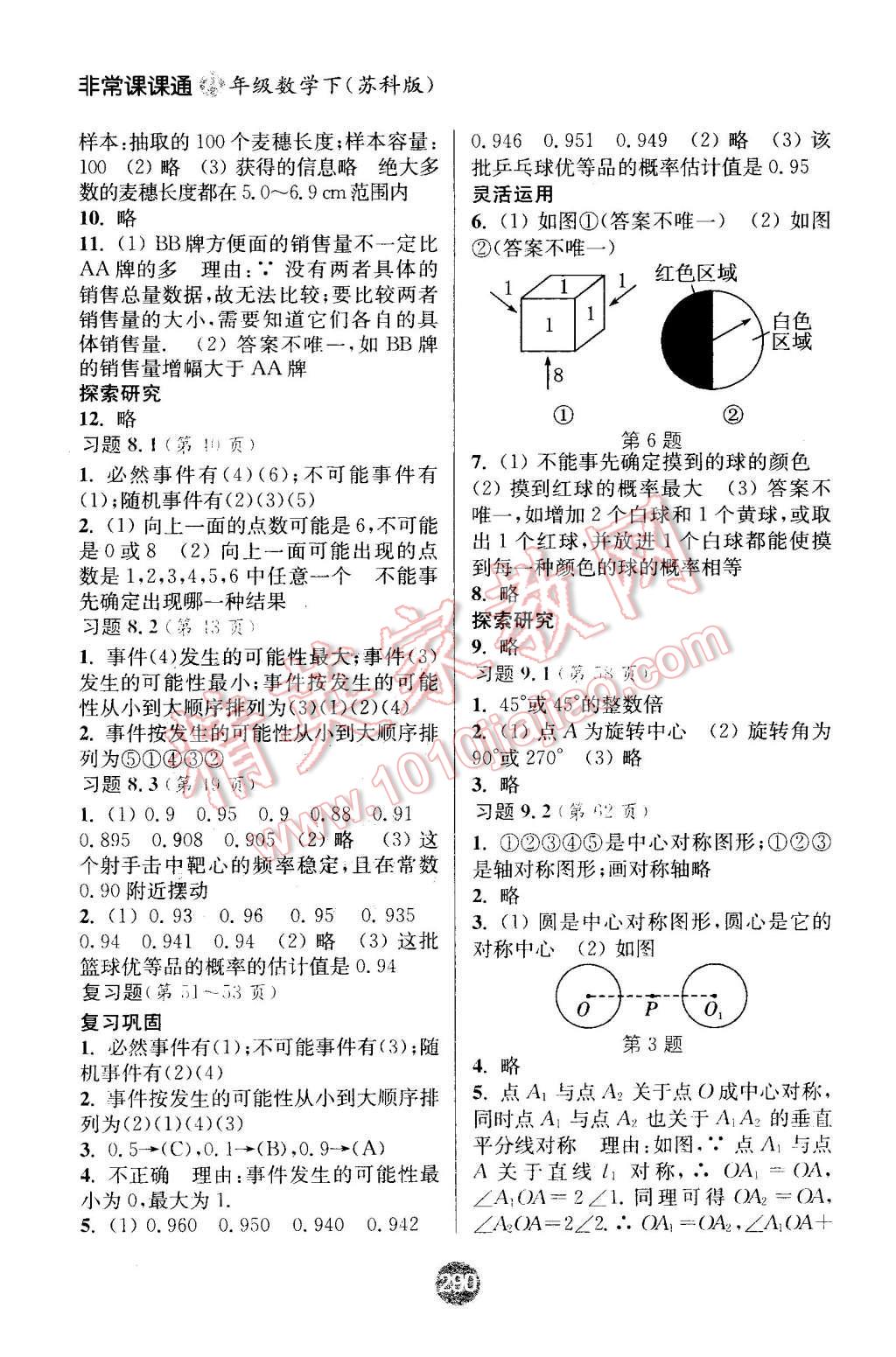 2016年通城学典非常课课通八年级数学下册苏科版 第18页