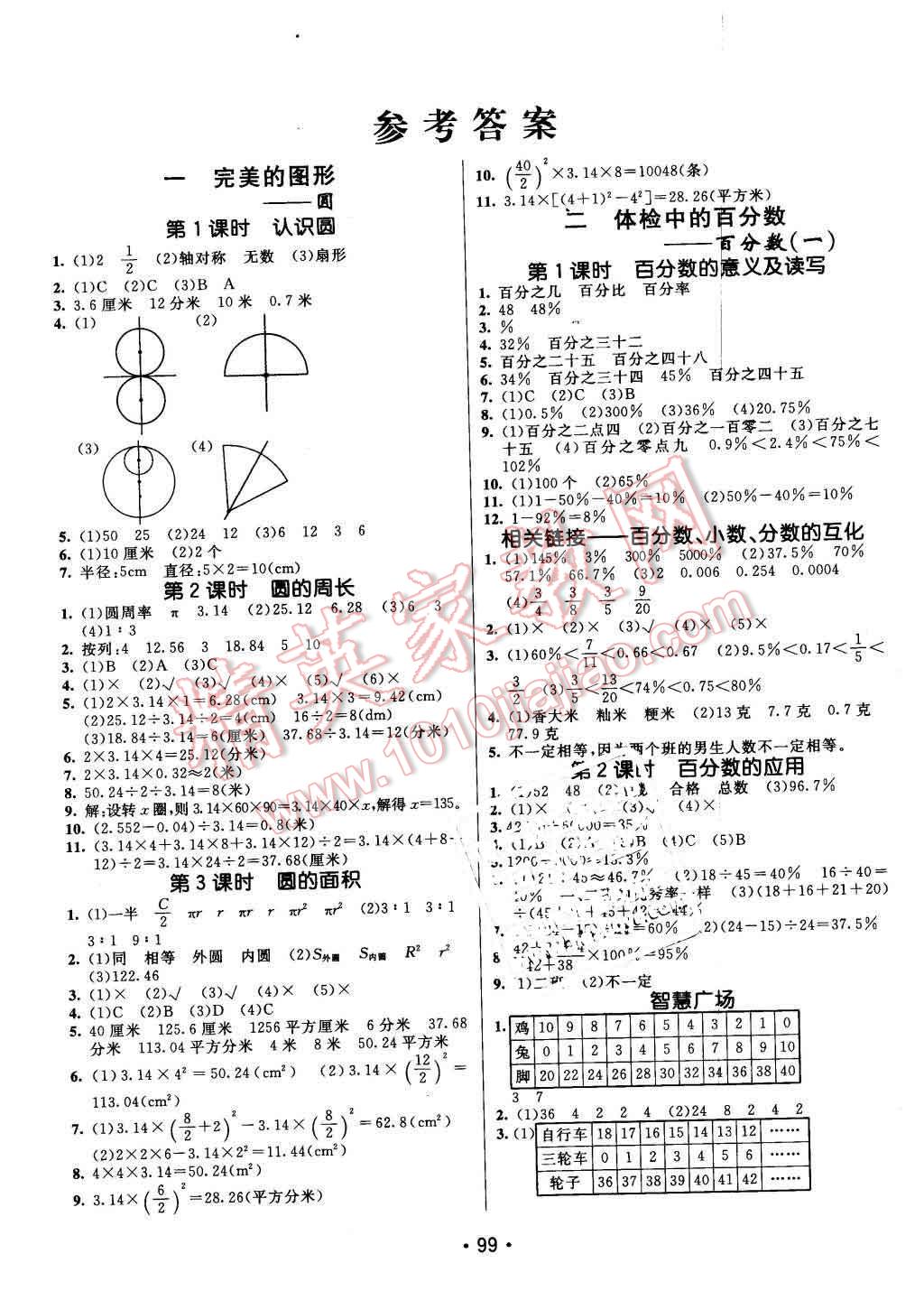 2016年同行課課100分過(guò)關(guān)作業(yè)五年級(jí)數(shù)學(xué)下冊(cè)青島版 第1頁(yè)