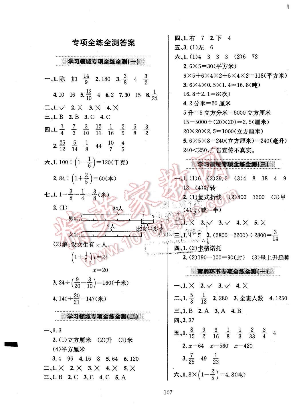 2016年小學教材全練五年級數(shù)學下冊冀教版 第11頁