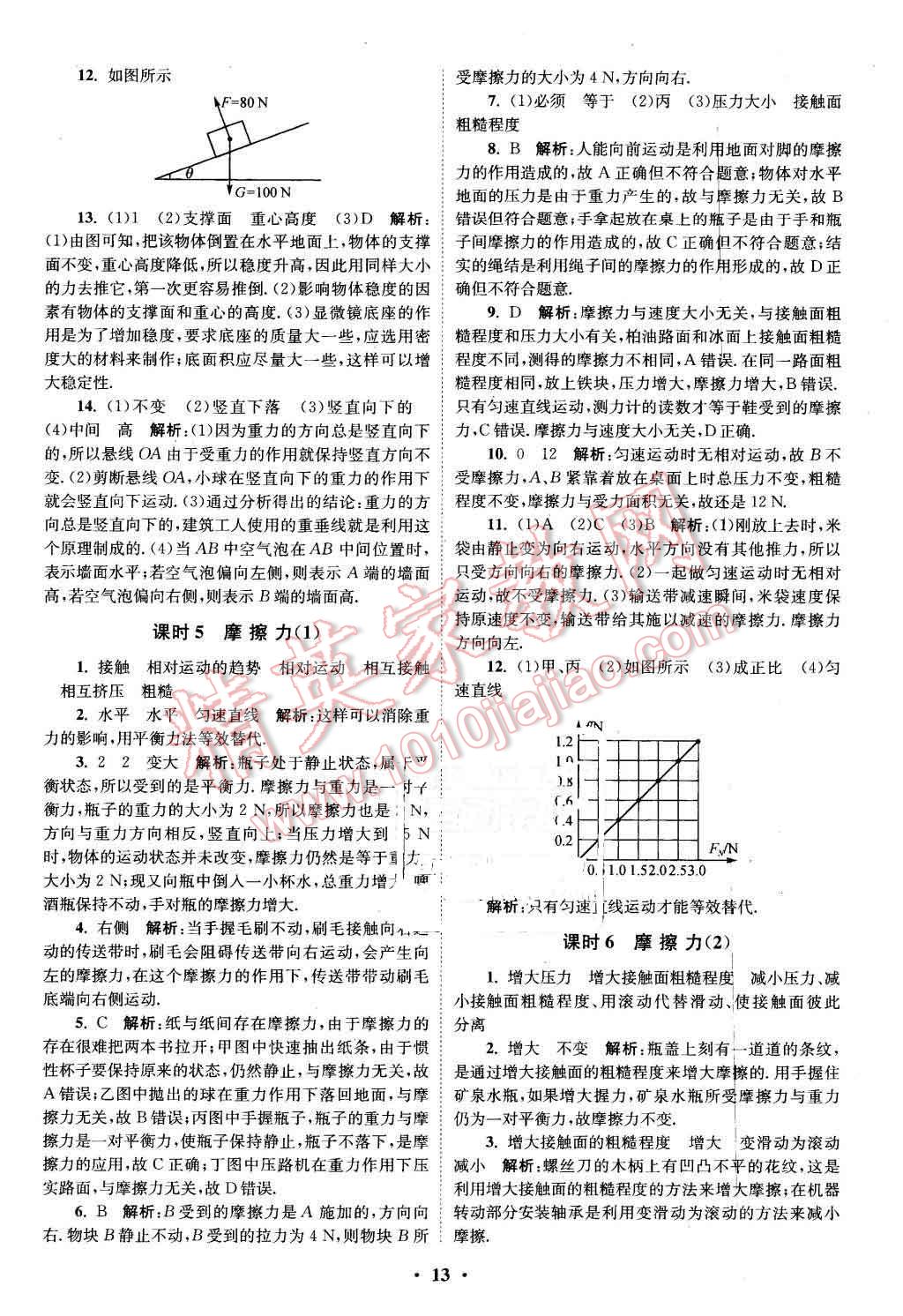 2016年初中物理小題狂做八年級下冊蘇科版提優(yōu)版 第13頁