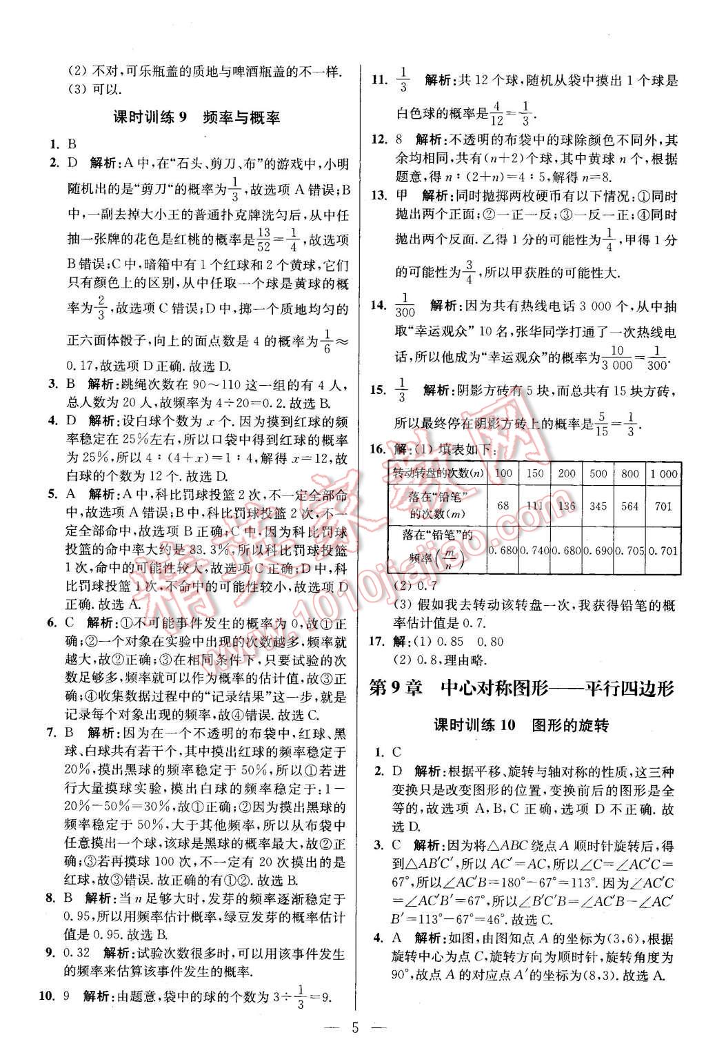 2016年初中數(shù)學(xué)小題狂做八年級(jí)下冊(cè)蘇科版基礎(chǔ)版 第5頁(yè)