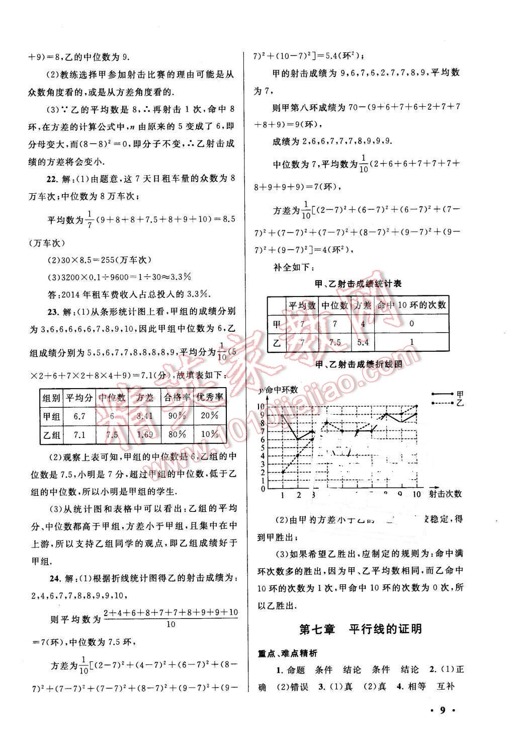 2016年期末寒假大串聯(lián)八年級(jí)數(shù)學(xué)北師大版 第9頁(yè)