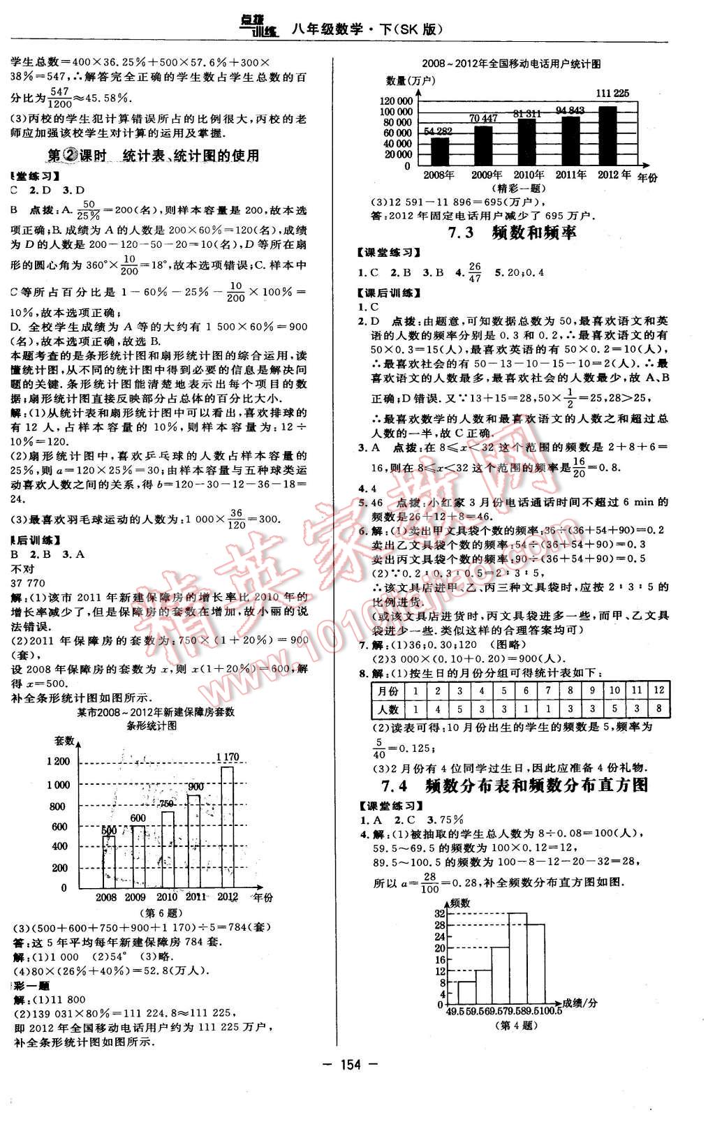 2016年点拨训练八年级数学下册苏科版 第12页