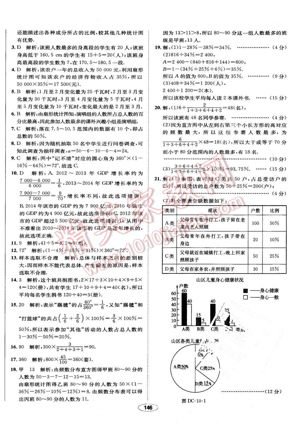 2016年中學(xué)教材全練七年級(jí)數(shù)學(xué)下冊(cè)人教版 第46頁(yè)