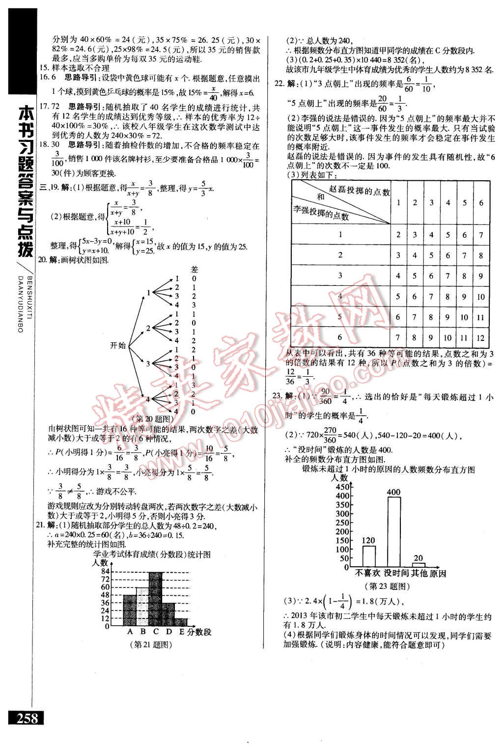 2016年倍速學(xué)習(xí)法九年級(jí)數(shù)學(xué)下冊(cè)蘇科版 第26頁(yè)