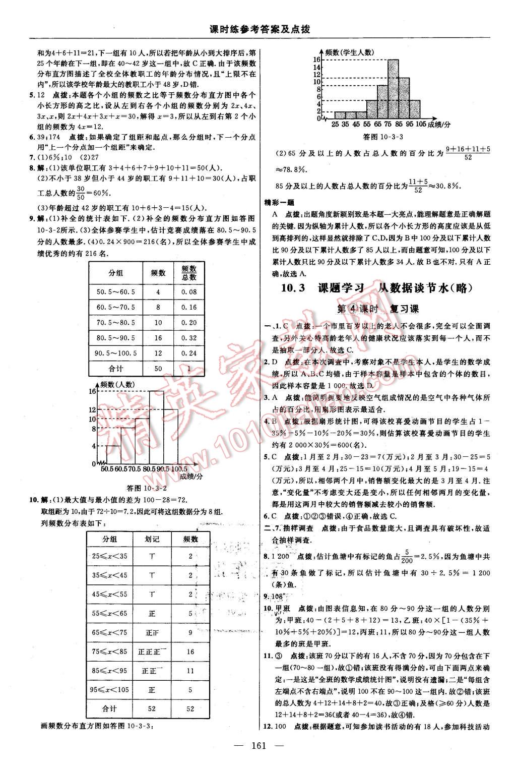 2016年點(diǎn)撥訓(xùn)練七年級數(shù)學(xué)下冊人教版 第35頁