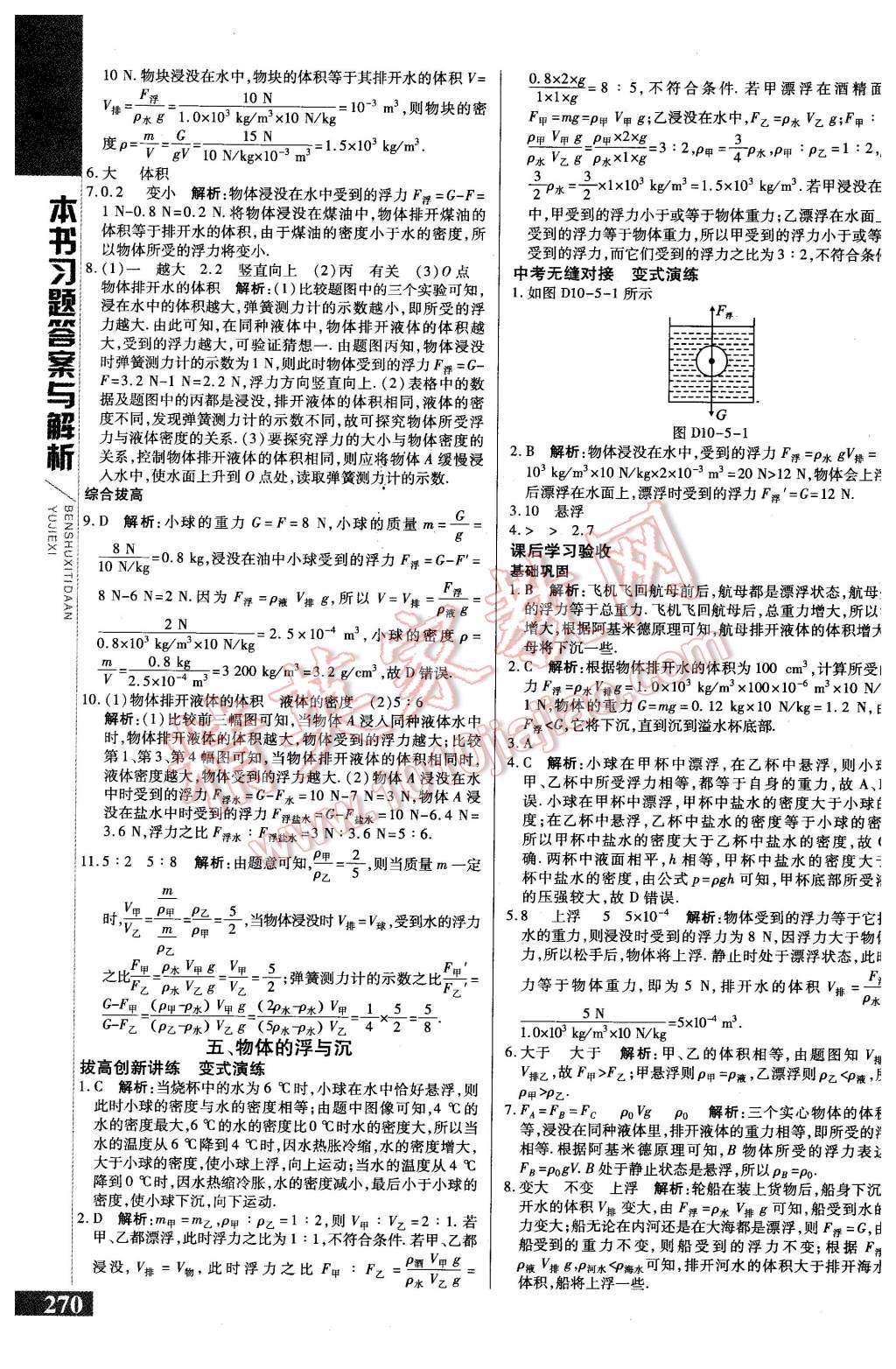 2016年倍速學(xué)習(xí)法八年級物理下冊蘇科版 第19頁