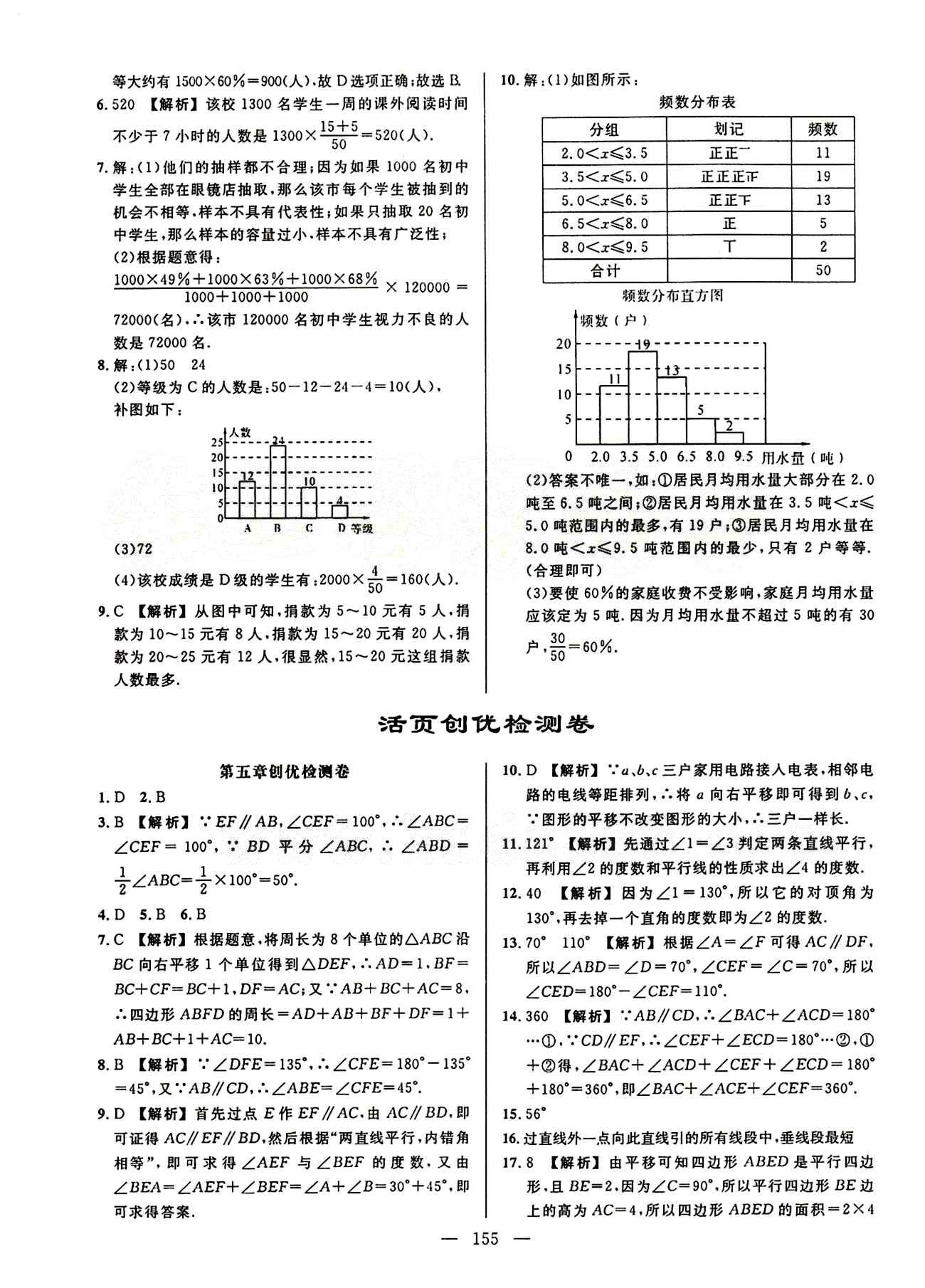 2015創(chuàng)優(yōu)作業(yè) 導(dǎo)學(xué)練七年級(jí)下數(shù)學(xué)新疆人民出版社 活頁創(chuàng)優(yōu)檢測(cè)卷 [1]