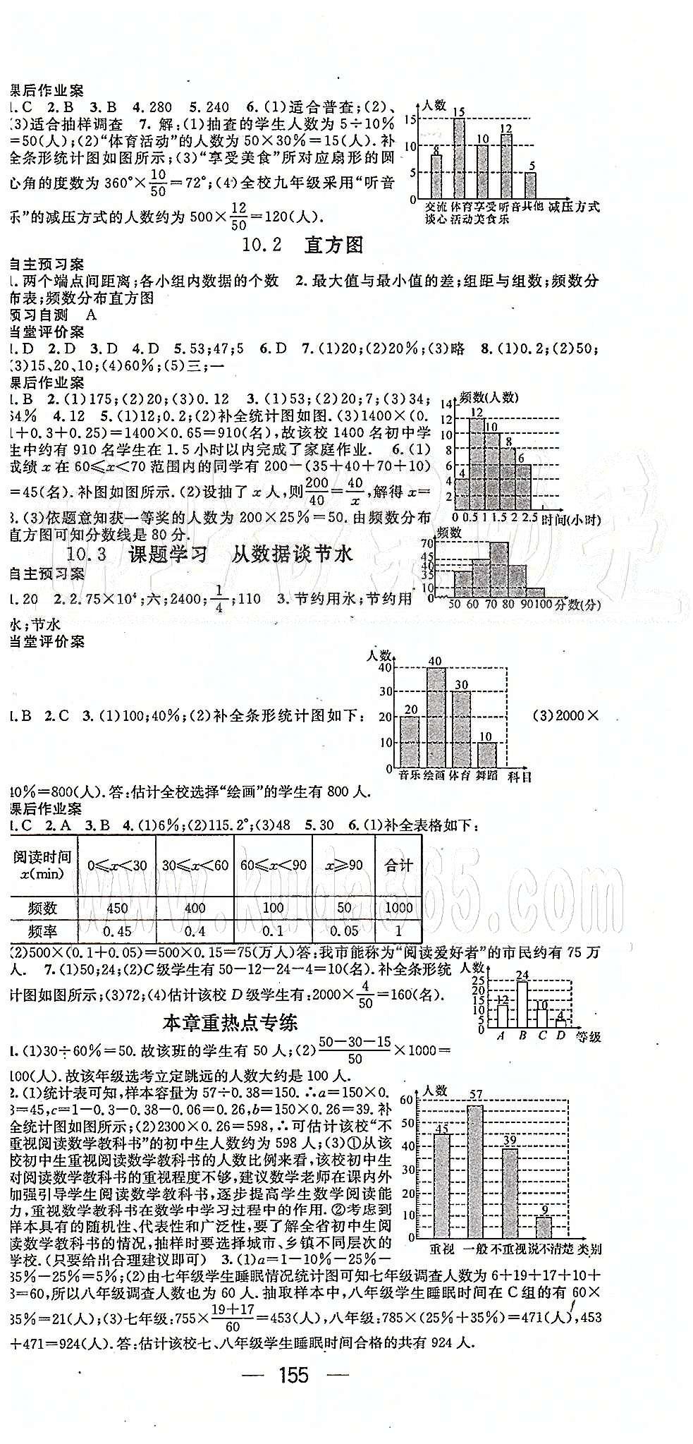 2015年名师测控七年级数学下册人教版 第九章-第十章 [3]