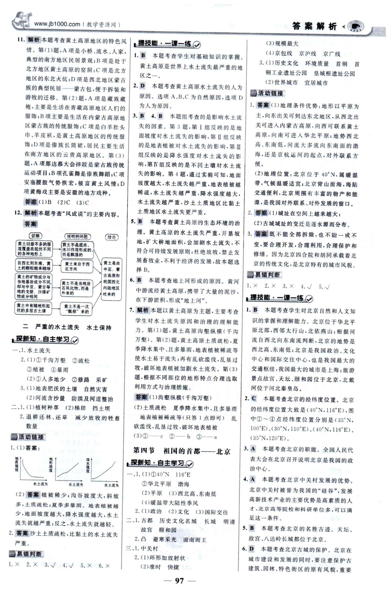 金榜学案八年级下地理浙江科学技术出版社 5-7章 [4]