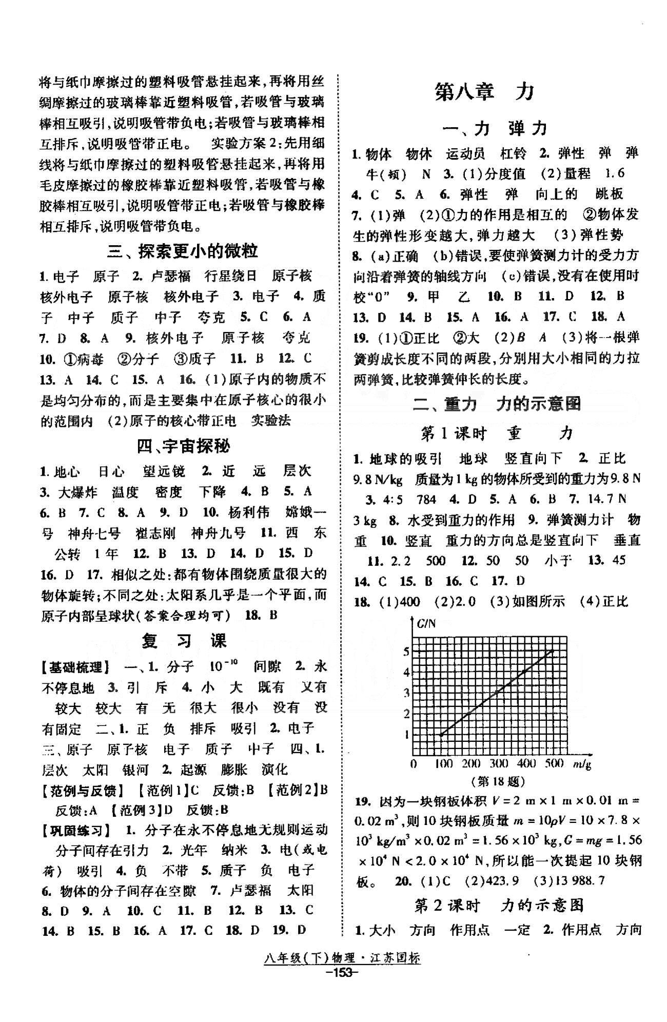 課時作業(yè) 蘇教版八年級下物理黃河出版?zhèn)髅郊瘓F 6-8章 [3]