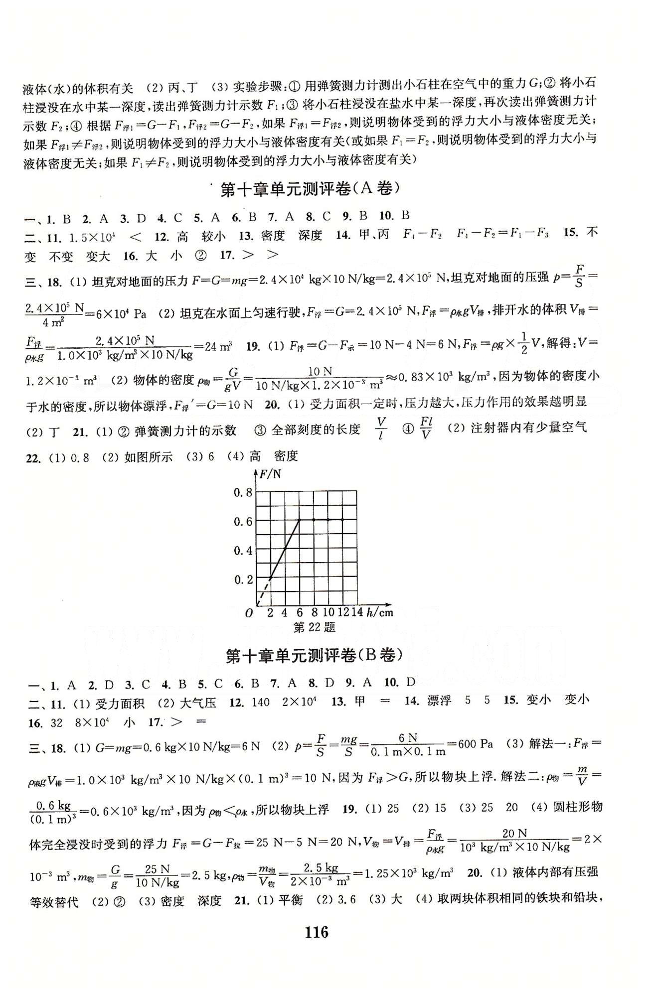 通城学典八年级下物理延边大学出版社 第九章 [4]