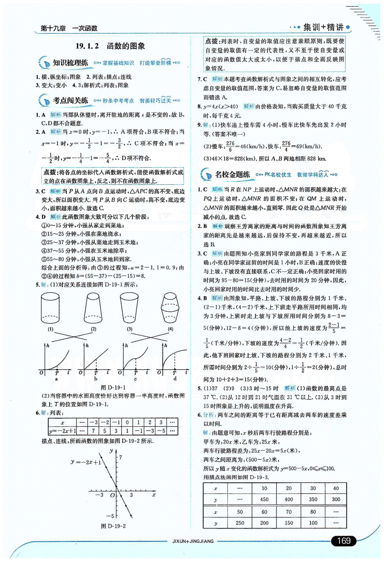 走向中考考場八年級下數(shù)學(xué)希望出版社 19章 [3]