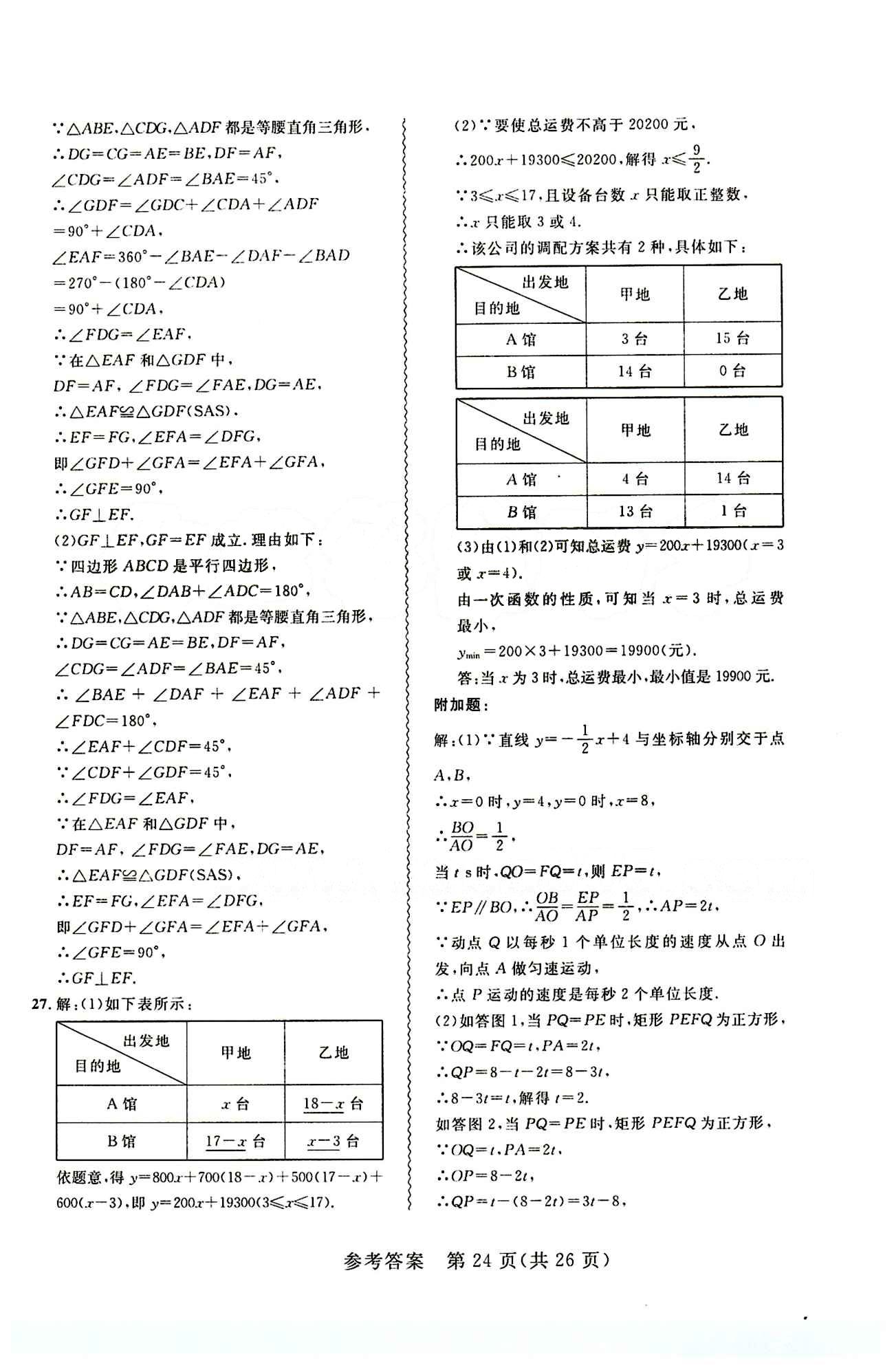 2015年 北大綠卡課課大考卷八年級(jí)下數(shù)學(xué)東北師范大學(xué) 第二十章　數(shù)據(jù)的分析 [6]