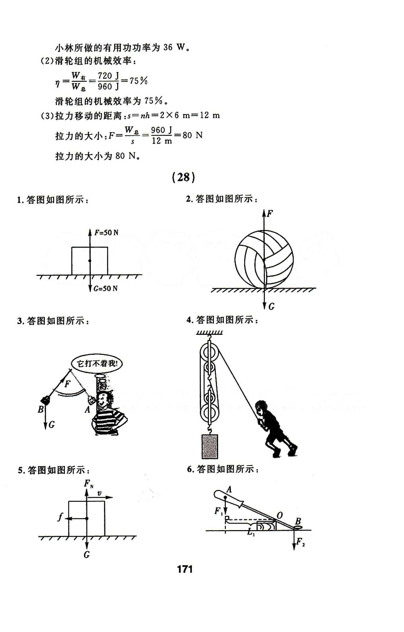 2015年春 試題優(yōu)化課堂同步物理 8八年級物理下配人教版 誠成教育八年級下延邊人民出版社 25-57 [6]