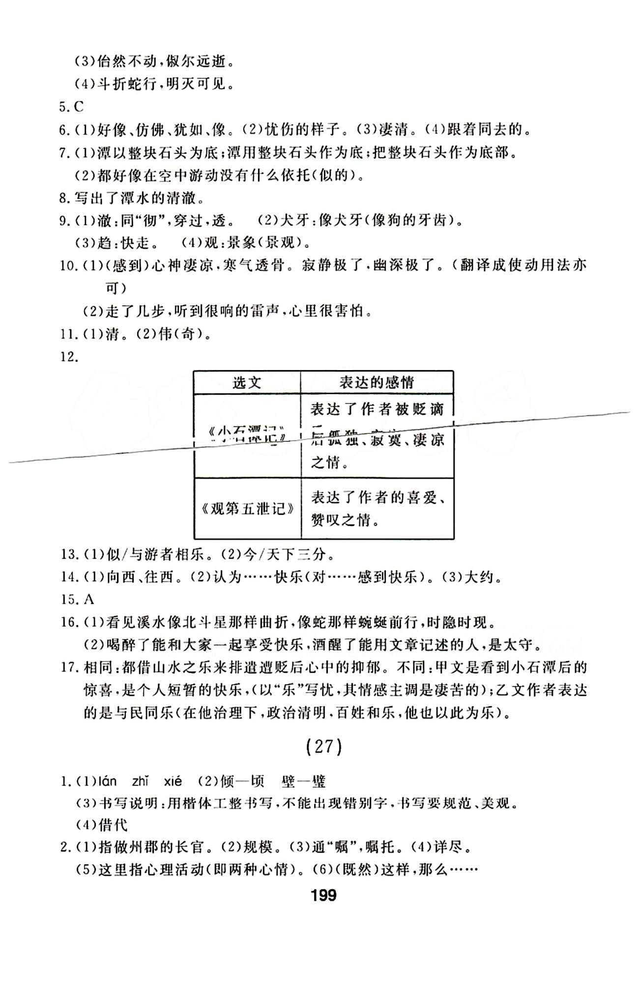 2015年試題優(yōu)化課堂同步八年級(jí)語(yǔ)文下冊(cè)人教版 23-41 [5]