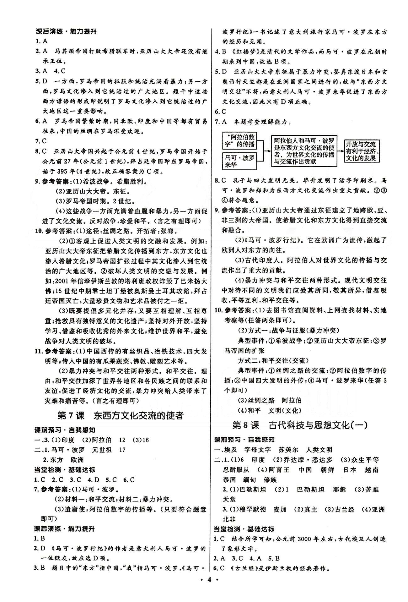 2015志鴻優(yōu)化初中同步測(cè)控全優(yōu)設(shè)計(jì)九年級(jí)上歷史知識(shí)出版社 第一單元-第四單元 [4]