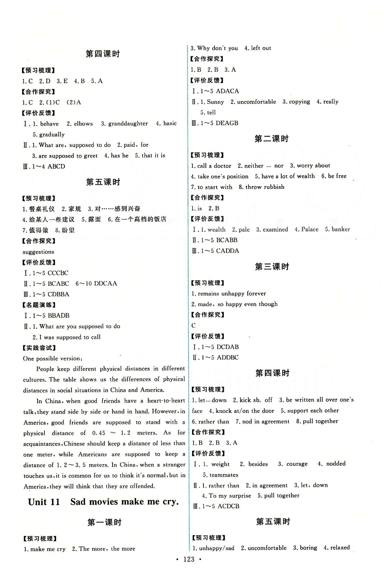 2015能力培養(yǎng)與測試九年級英語全一冊人教版 Unit1-14 [9]