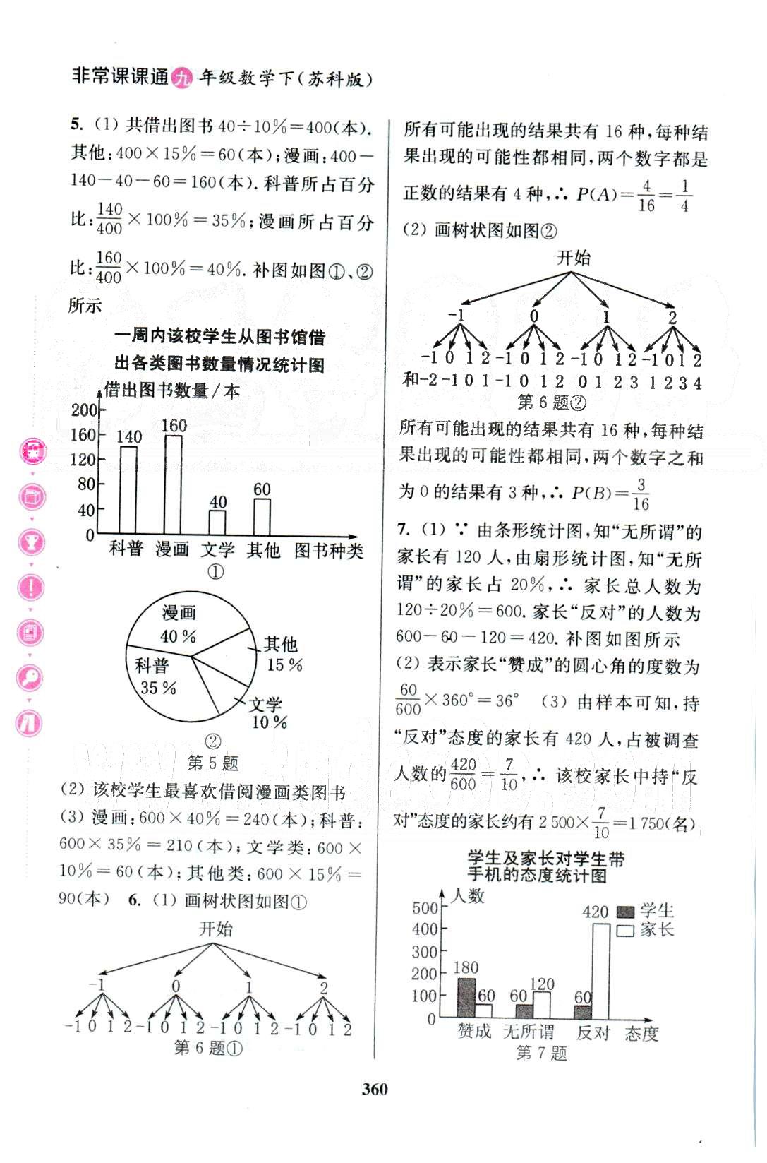 通城學(xué)典九年級(jí)下數(shù)學(xué)延邊大學(xué)出版社 7-8章 [15]