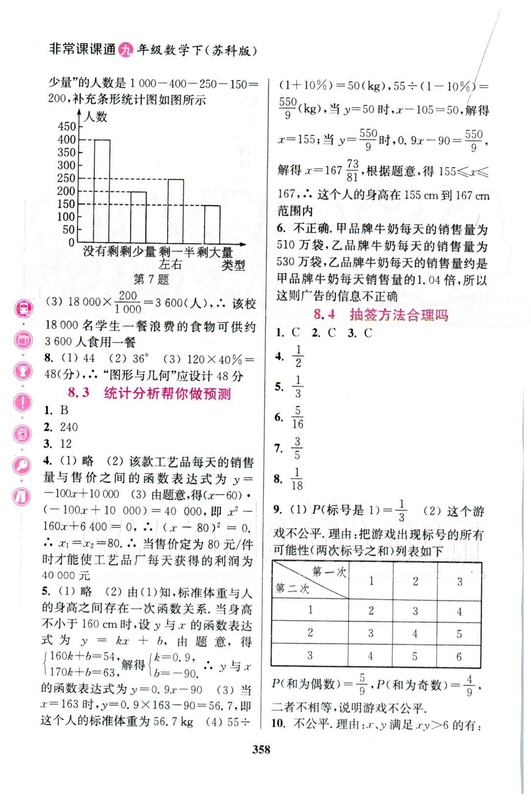 通城學(xué)典九年級下數(shù)學(xué)延邊大學(xué)出版社 7-8章 [13]