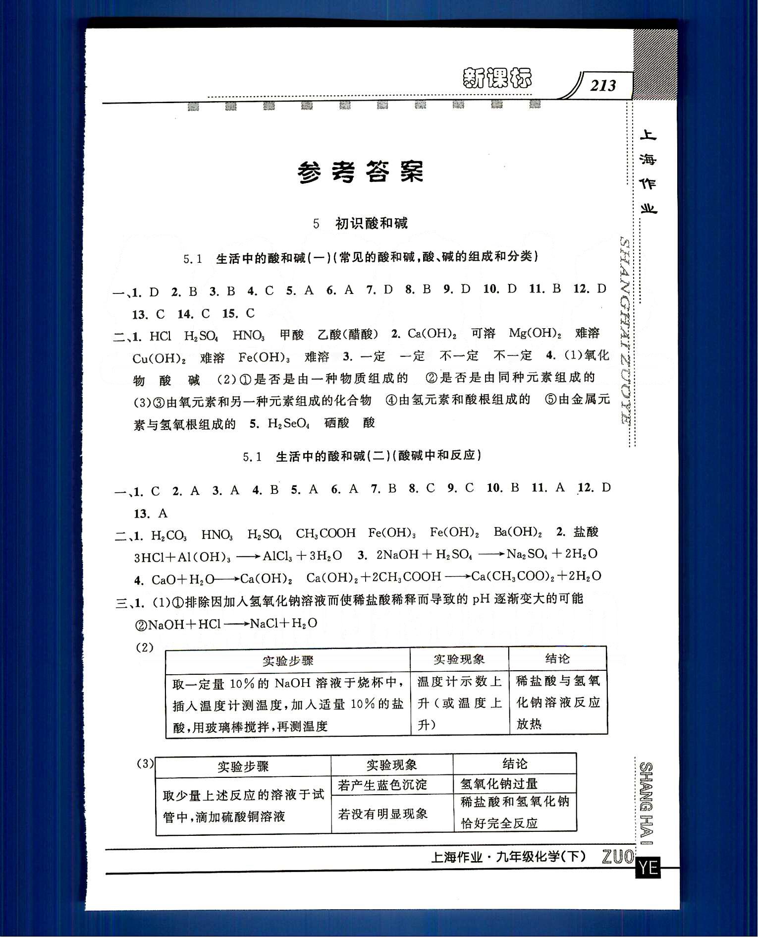 20145 鐘書金牌 上海作業(yè)九年級(jí)下化學(xué)上海大學(xué)出版社 第五章 [1]