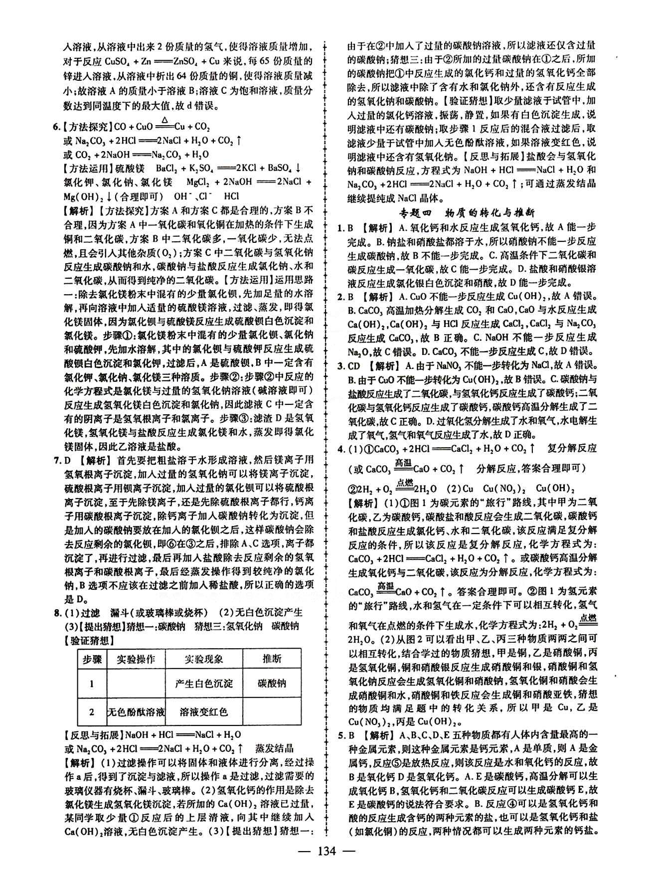 2015创优作业 导学练九年级下化学新疆人民出版社 中考专题总复习 [4]