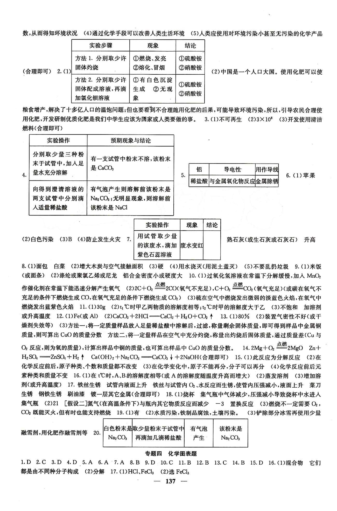 2015 课堂内外九年级下化学希望出版社 专题1-5 [2]