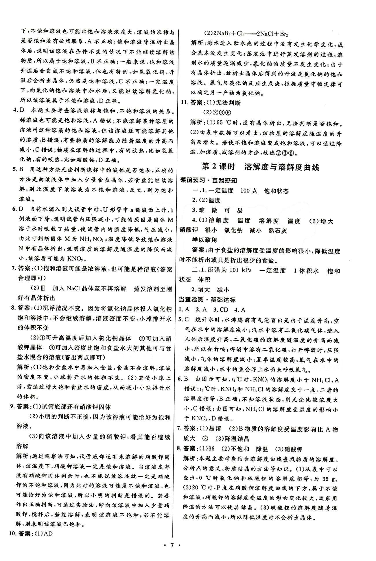 2015志鴻優(yōu)化初中同步測(cè)控全優(yōu)設(shè)計(jì)九年級(jí)下化學(xué)知識(shí)出版社 第九單元　溶液 [2]