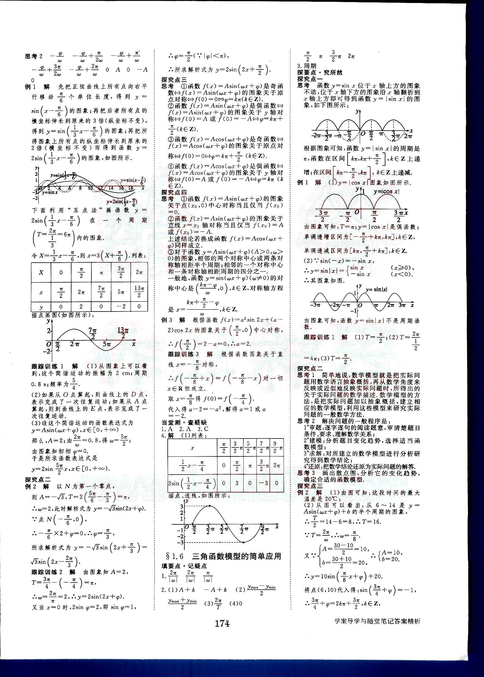 2015年步步高学案导学与随堂笔记数学必修4人教A版 第3部分 [1]