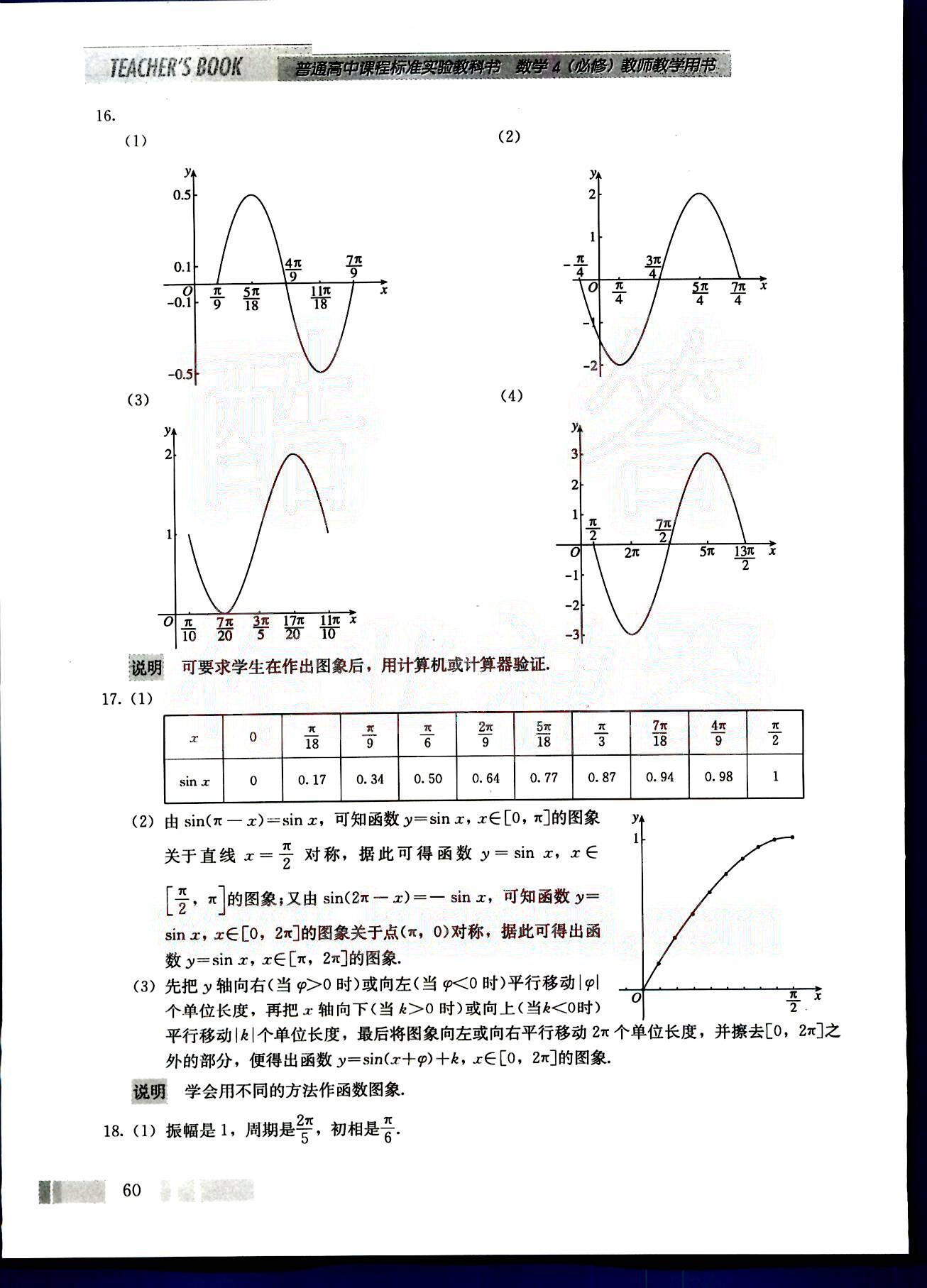 課本高中數(shù)學(xué)-必修4-人教版人民教育出版社 第7部分 [4]