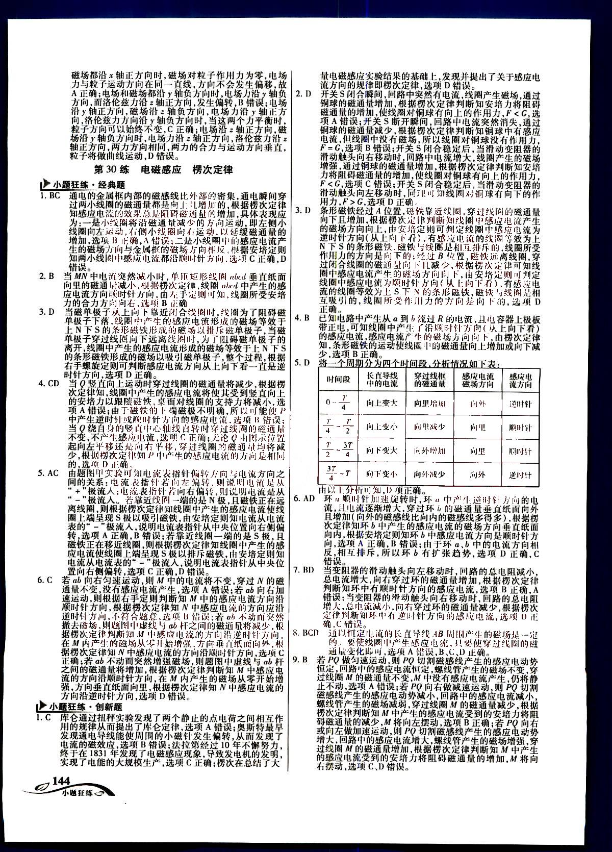 金考卷高考命題新動向-小題狂練-物理新疆青少年出版社 第5部分 [4]