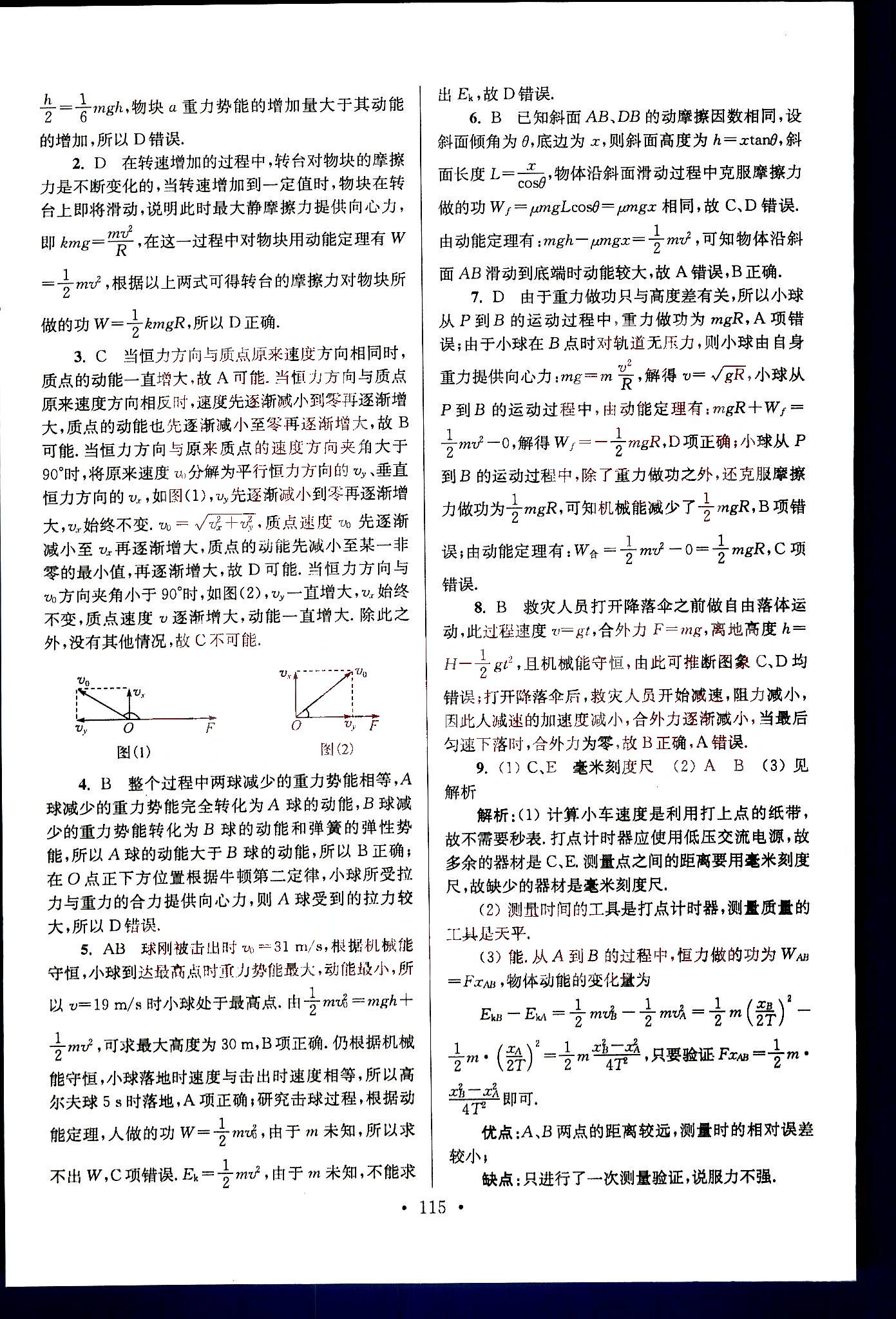 小題狂做-高考物理-強(qiáng)化篇南京大學(xué)出版社 第3部分 [3]