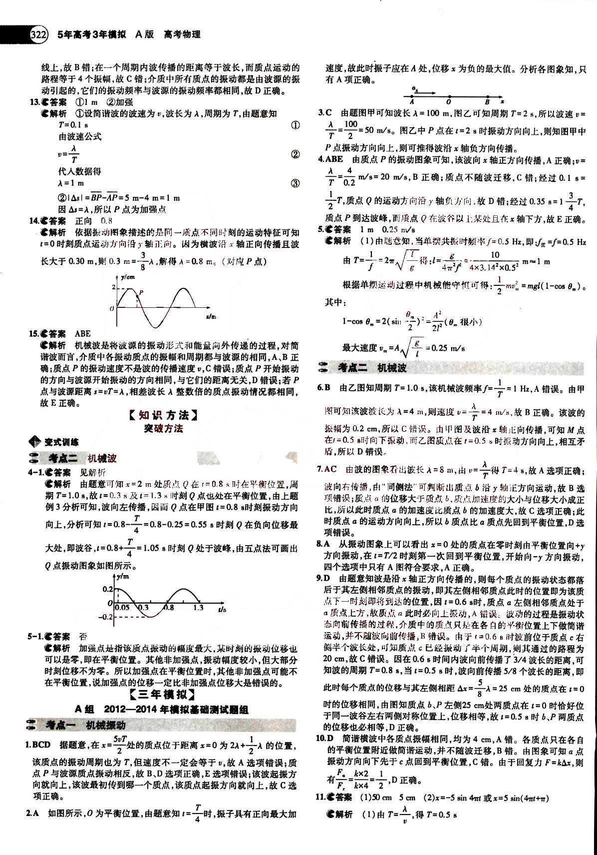 2015五年高考三年模擬-高考物理-A版教育科學(xué)出版社 第12部分 [5]